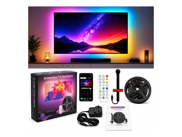 &ua TIRA LED (5050) + DETECCION DE COLOR 3,8MT 